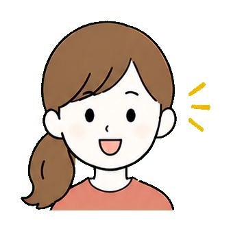 mamaのhappyの表情